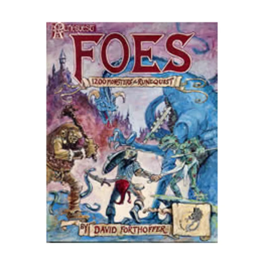 

Foes, RuneQuest (Chaosium), мягкая обложка