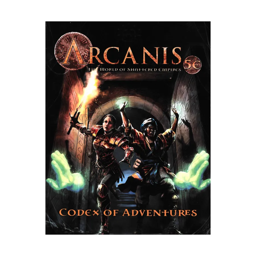 

Codex of Adventures Vol. 1, Arcanis - The World of Shattered Empires, мягкая обложка