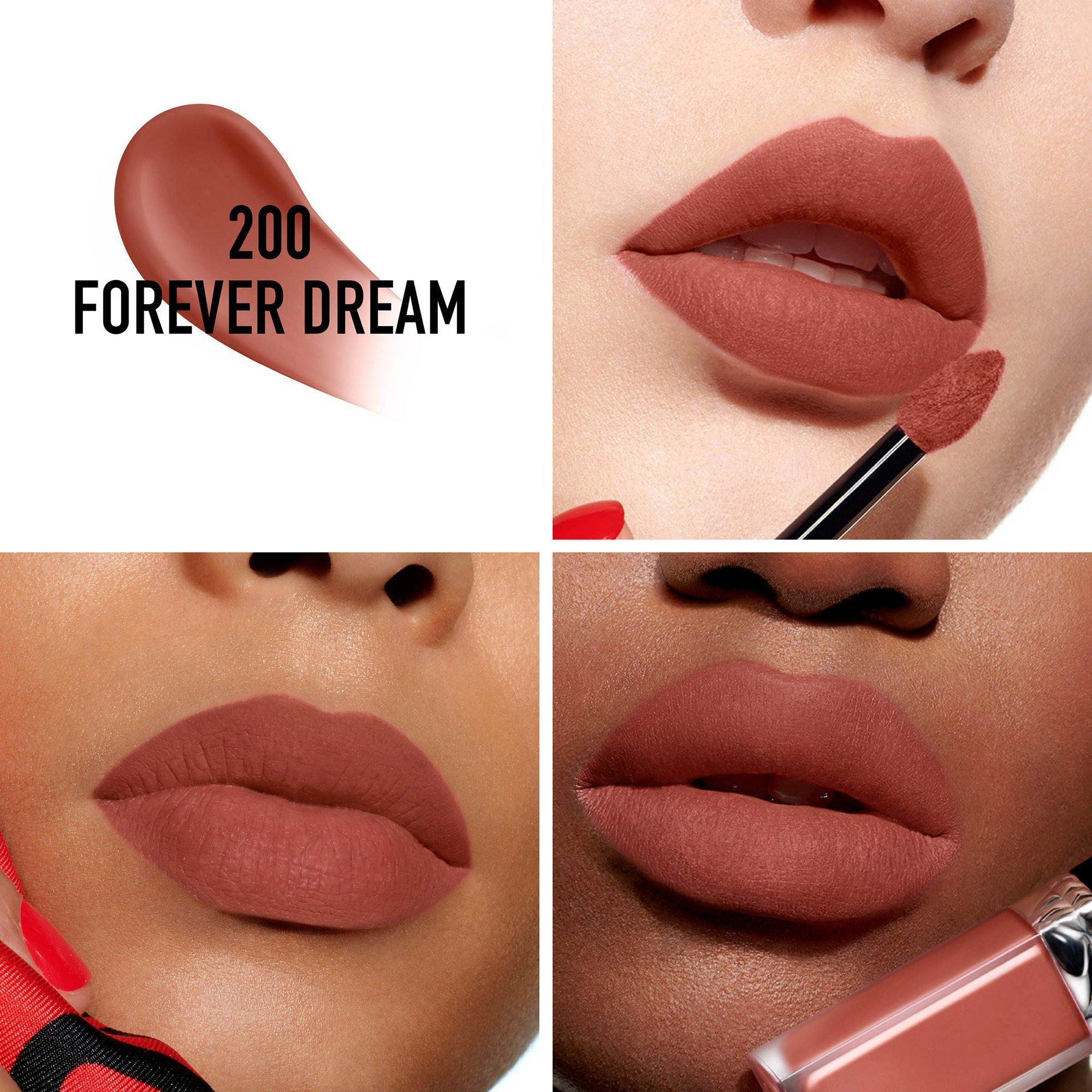 

Жидкая помада Rouge Forever Dior, 200 Dream (deep nude)