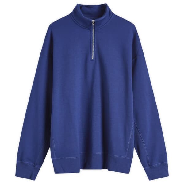 

Футболка Nike Wool Classics с застежкой-молнией на четверть дюйма Nike Apparel, синий