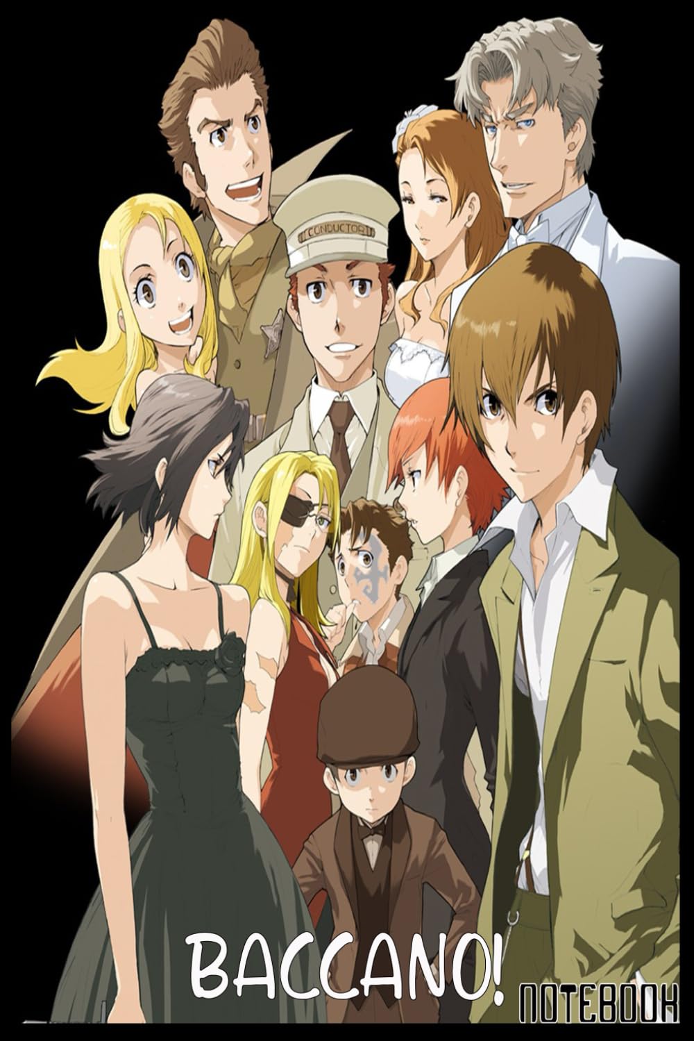 

Baccano! notebook: 6x9 120 Pages Lined College Ruled Paper, Journal, Matte Finish Cover (Independently published)