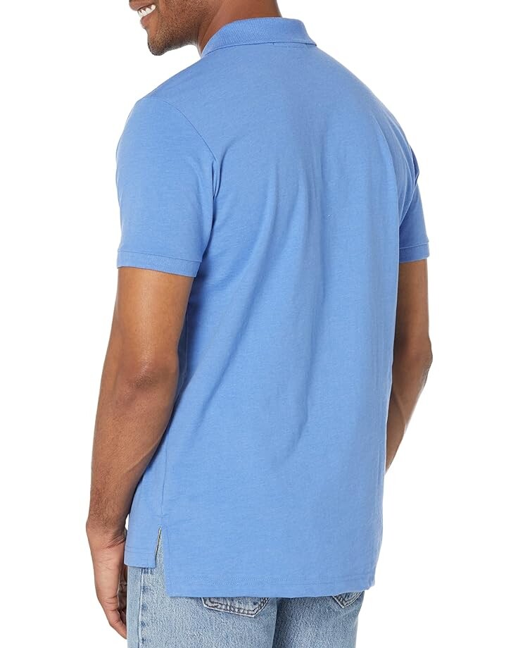 

Поло U.S. POLO ASSN. Solid Jersey Polo Shirt, цвет Palace Blue Heather