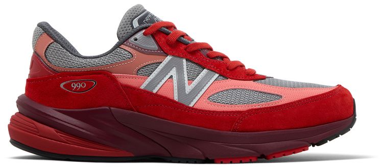 

Кроссовки New Balance Teddy Santis x 990v6 Made in USA 'Community Pack - Red', красный