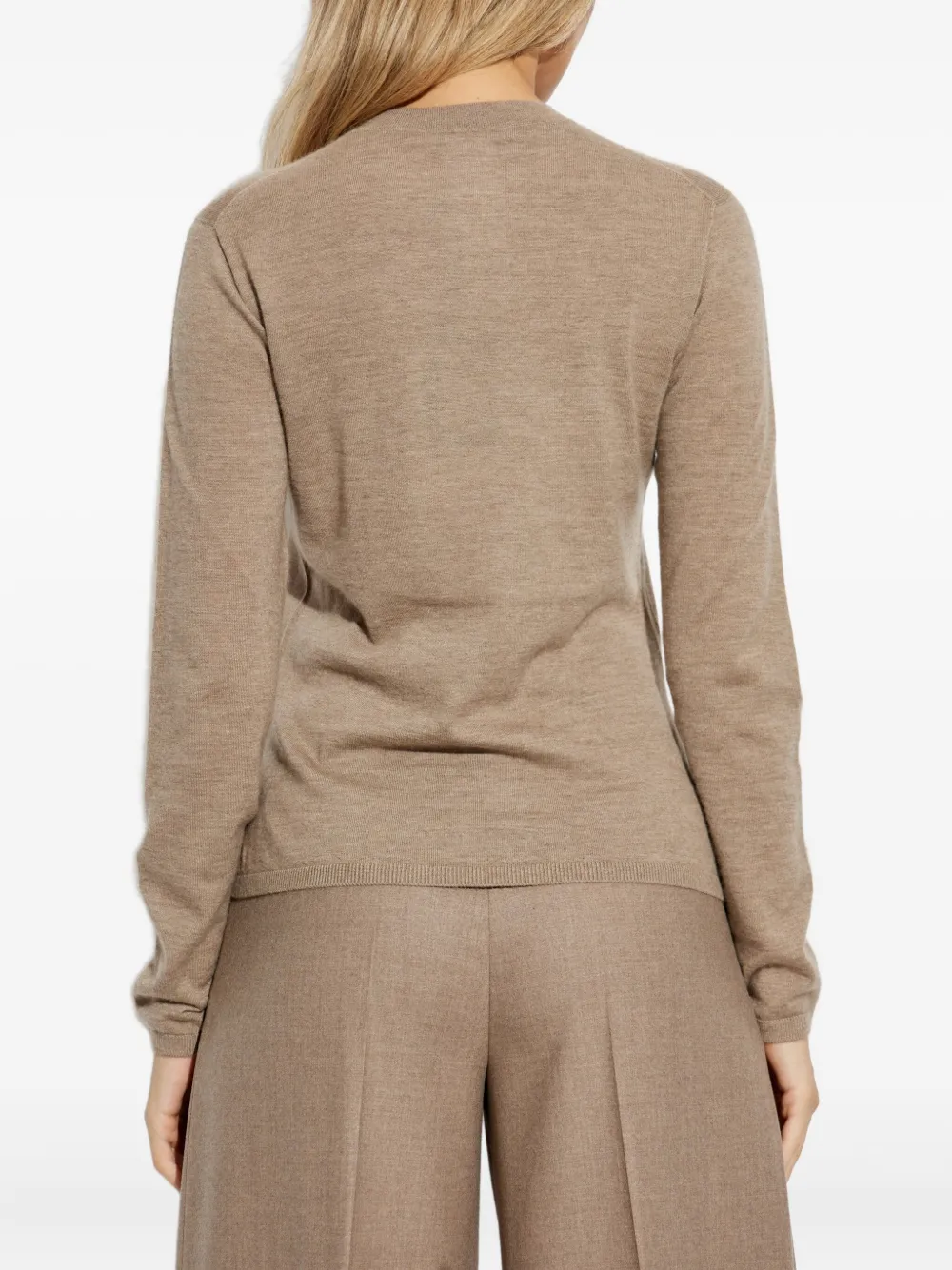 Свитер Marica с длинными рукавами MAX MARA, нейтральный — фото 4