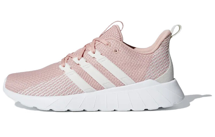 

Кроссовки женские Questar Flow с низким верхом, белые/розовые Adidas Neo