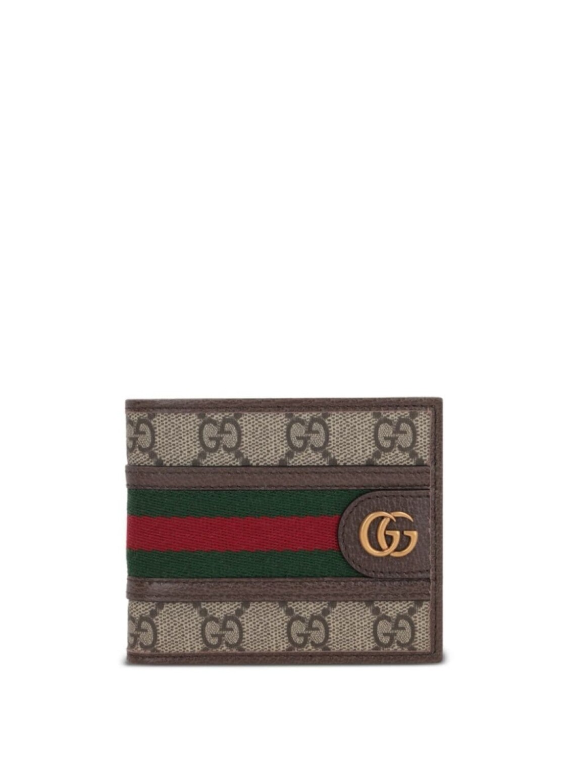 

Gucci бумажник Ophidia GG, коричневый