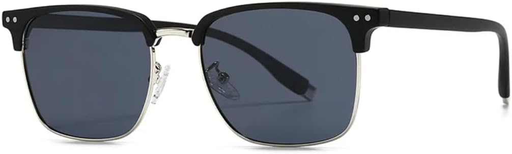 

Мужские солнцезащитные очки класса люкс из металла, модные женские солнцезащитные очки с градиентным переходом цвета, защита от УФ-излучения UV400 UUPTTPL, C1 Silver Black