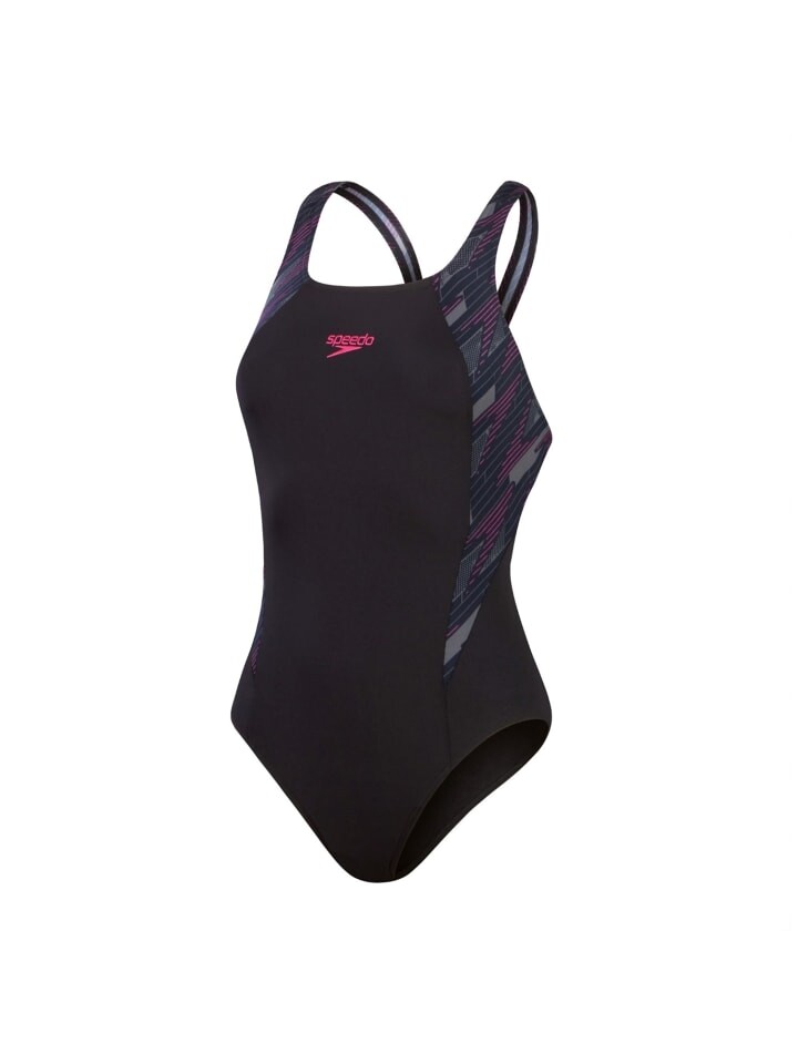 

Купальник Speedo Hyperboom Badeanzug, цвет Schwarz-Pink