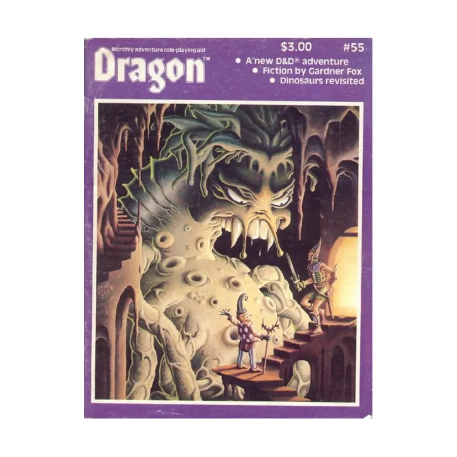 

Журнал #55 "Creature of Rhyl D&D Adventure", Dragon Magazine #051 - #100