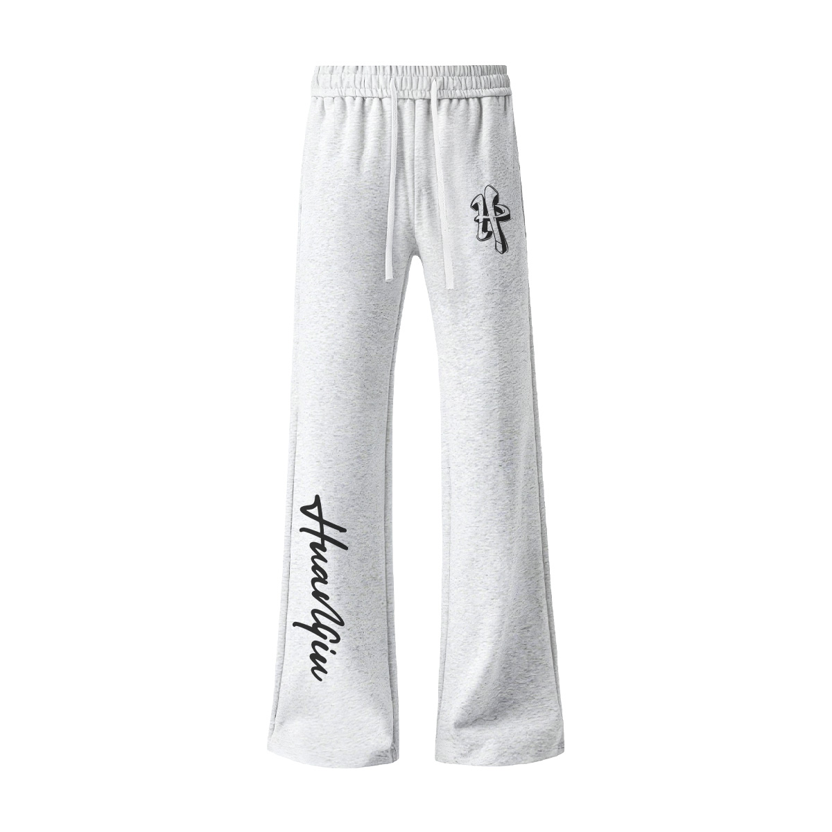 

Повседневные брюки Unisex Moderate Scimitar HUANQIU, белый heather серый