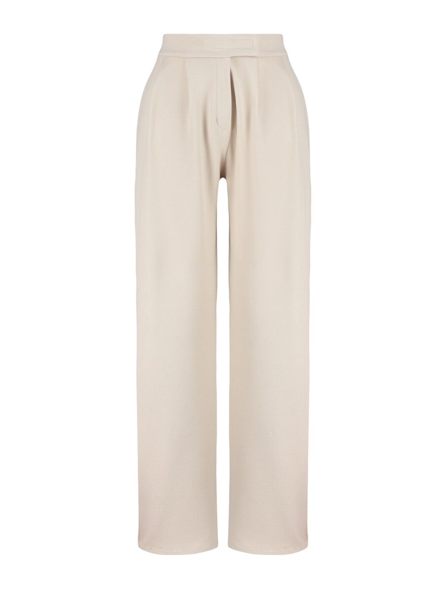 

Широкие брюки со складками спереди Trendyol, Stone