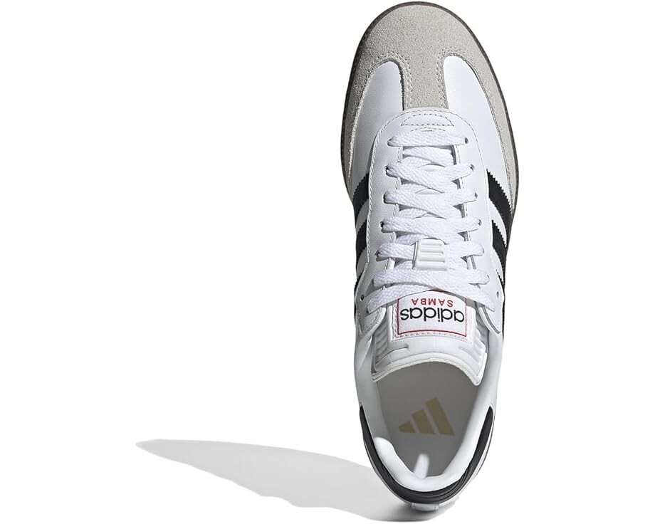 Кроссовки adidas Samba, цвет White/Black/Vivid Red — фото 2