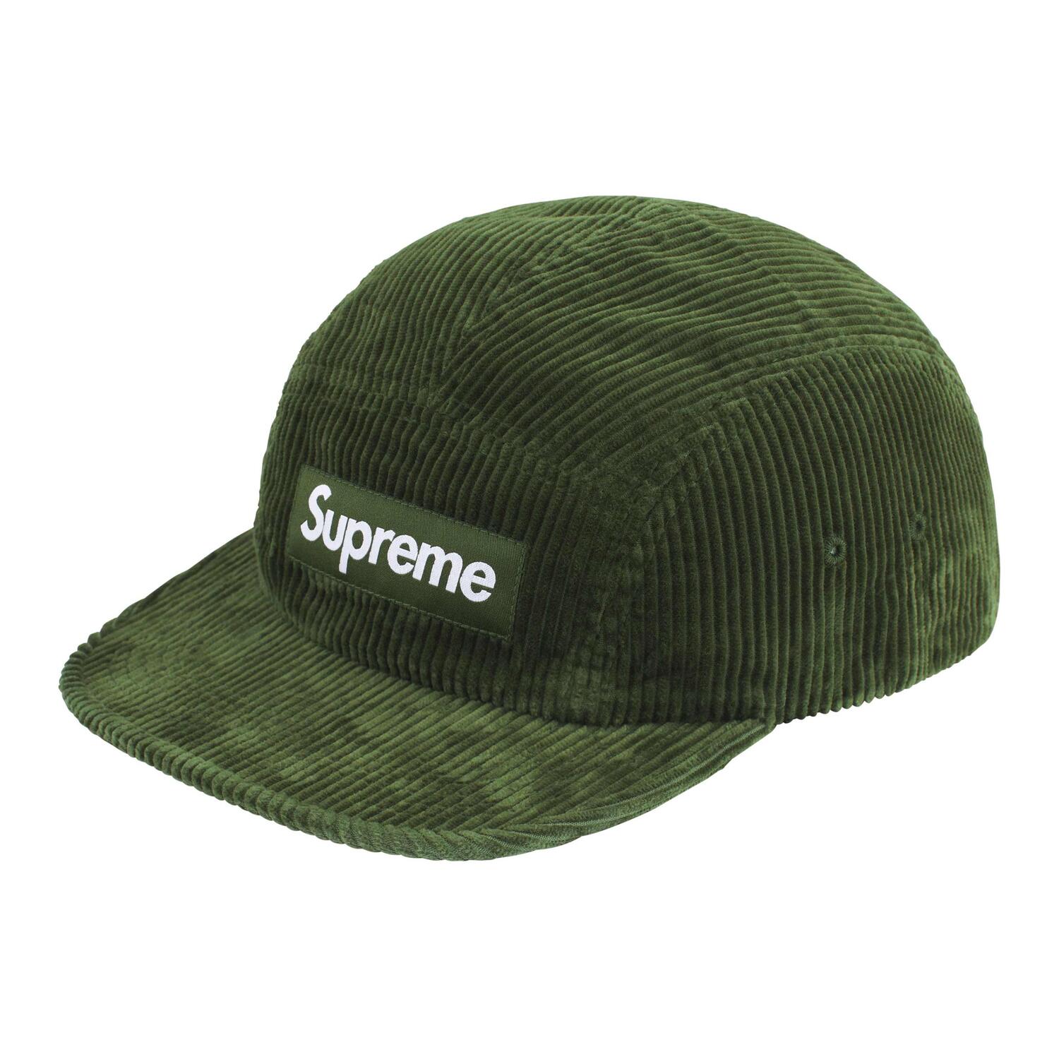 

Supreme Вельветовая кепка кемп, Green