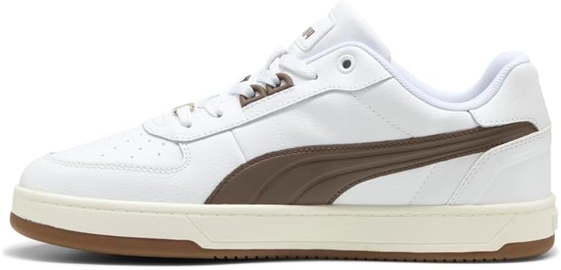 Мужские кроссовки PUMA Caven 2.0 Lux на шнуровке - Белые — фото 3