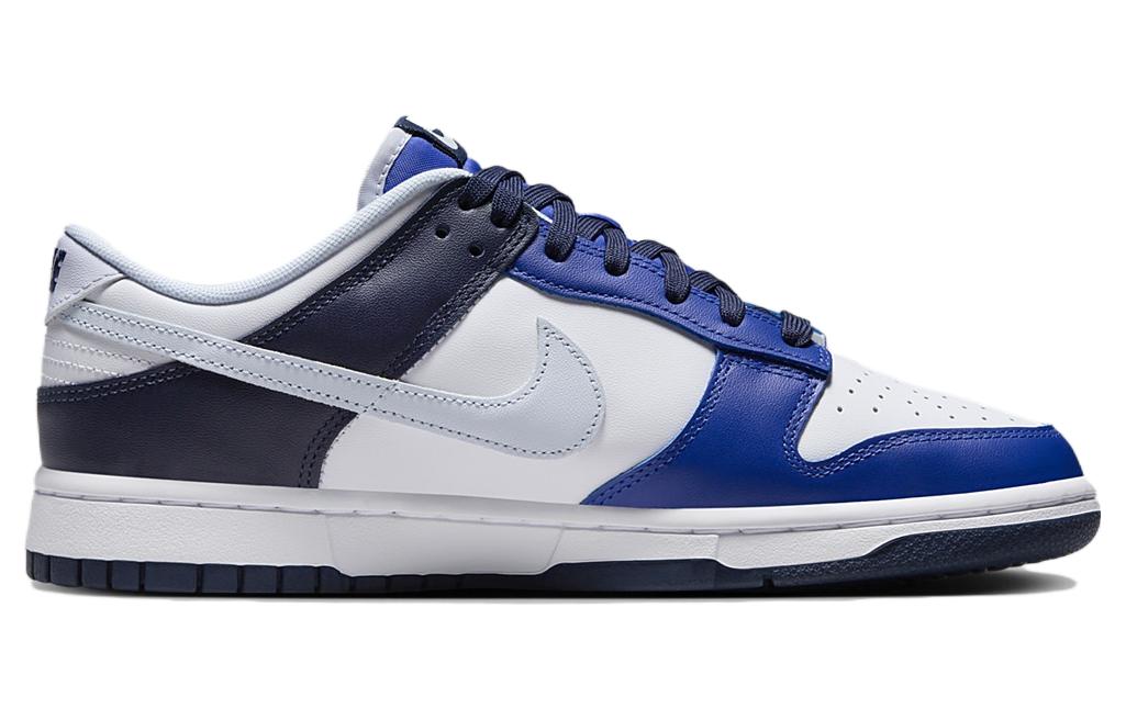 Данк Лоу 'Game Royal Navy' Nike, Белый Синий — фото 2