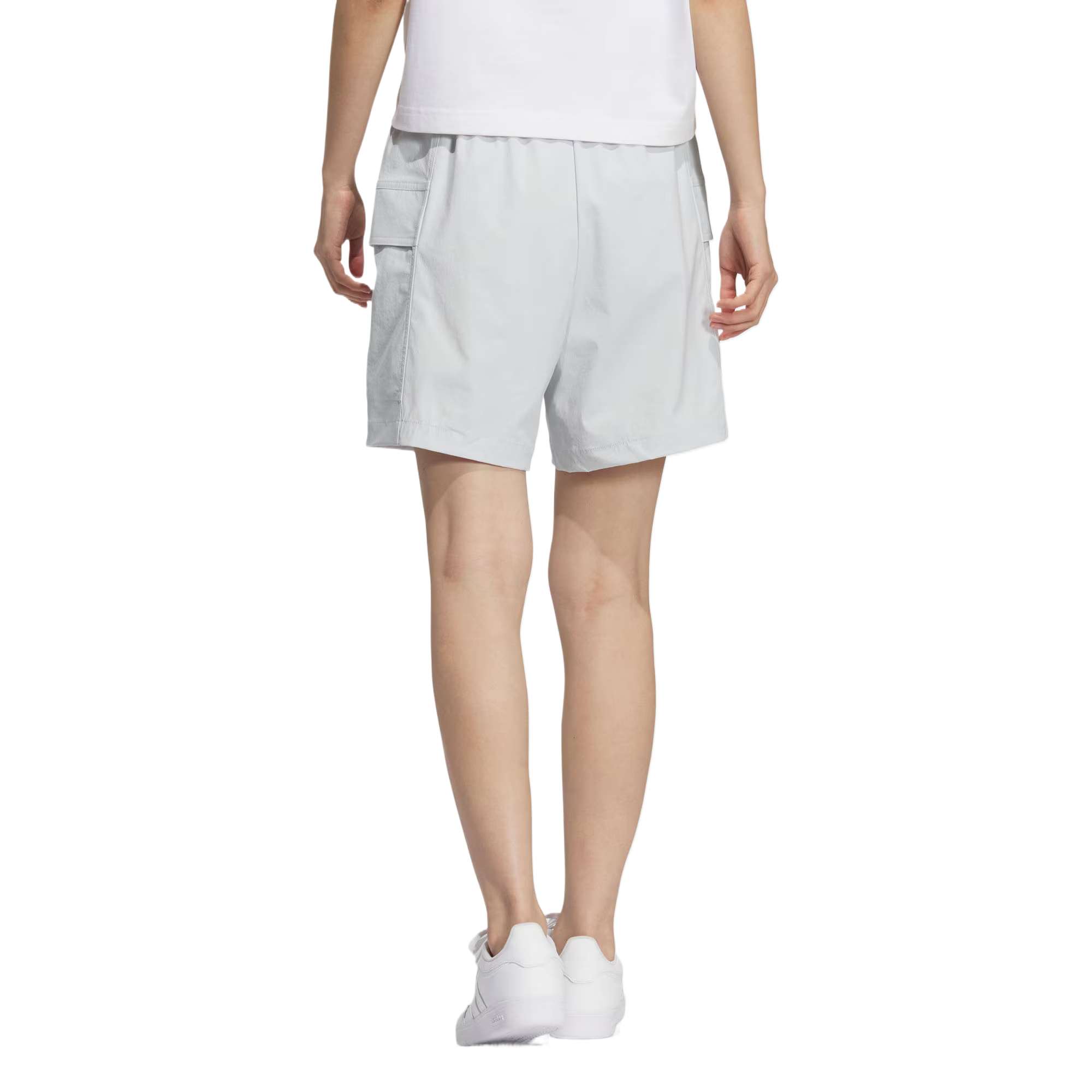 Женские повседневные шорты must haves Adidas, светло-голубой — фото 3