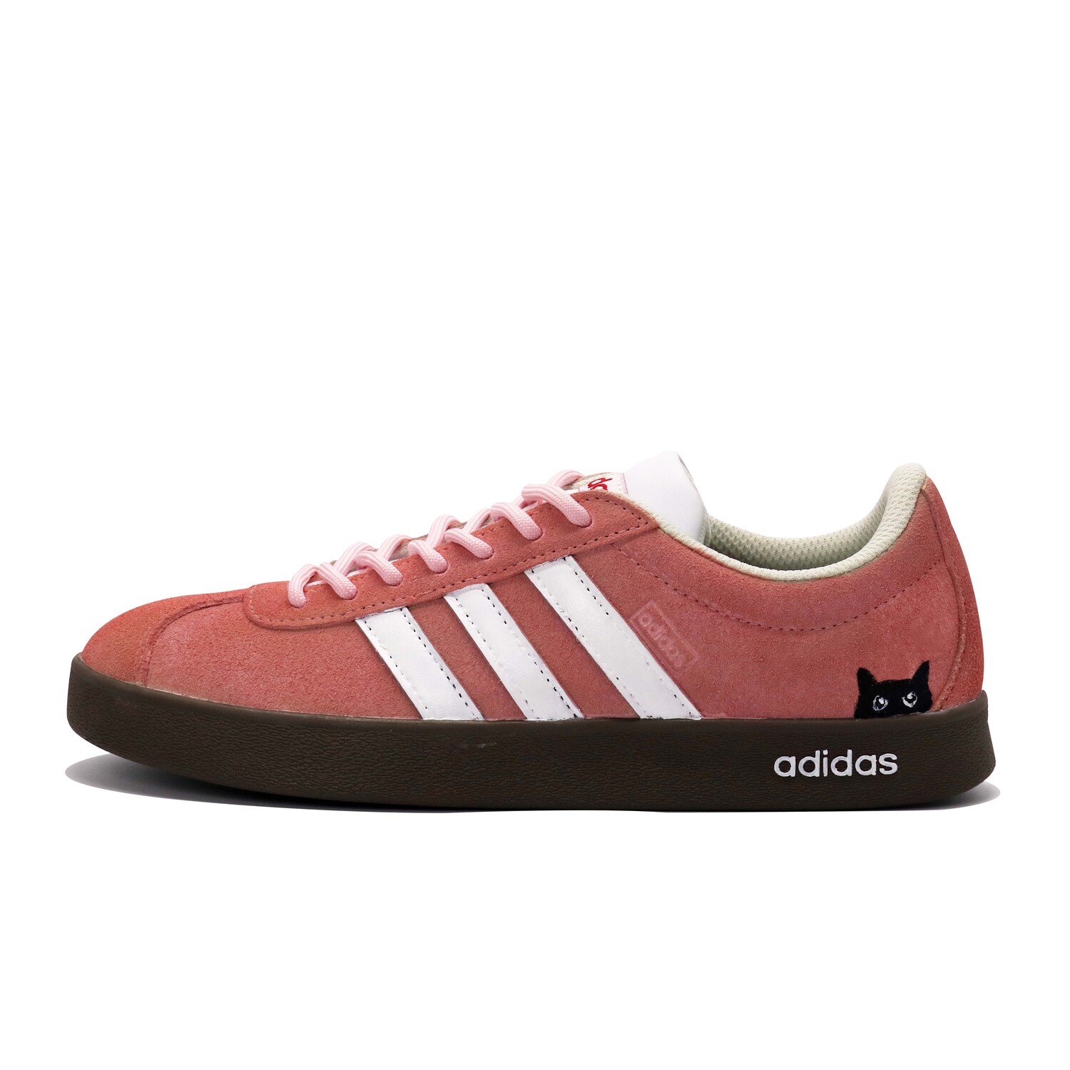 

Кроссовки adidas neo VL Court 2.0 Skateboarding Shoes Unisex, розовый/черный/белый