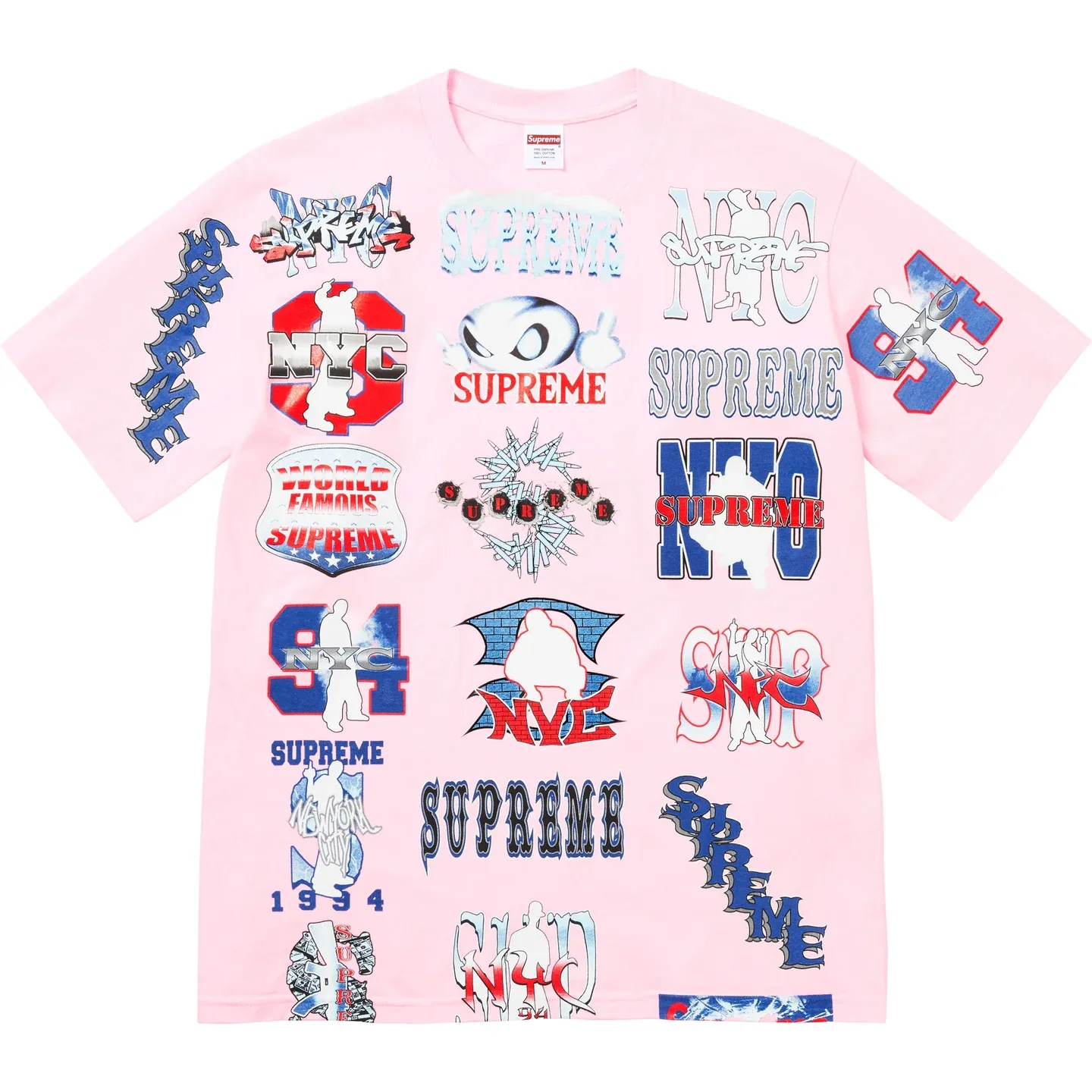 Футболка Flash Tee Unisex Supreme, Khaki/Woodland Camo — фото 3