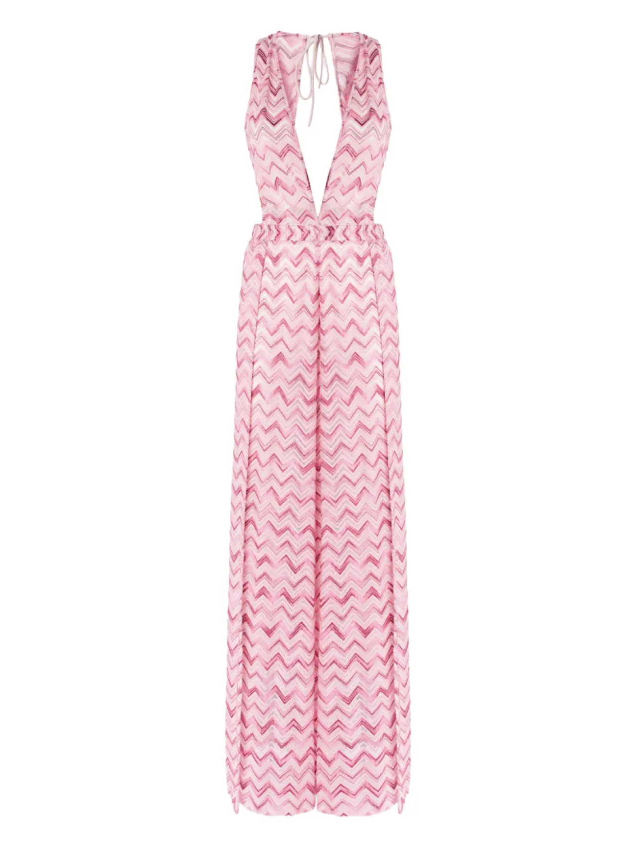 

Платье с зигзагообразным узором Missoni, белый