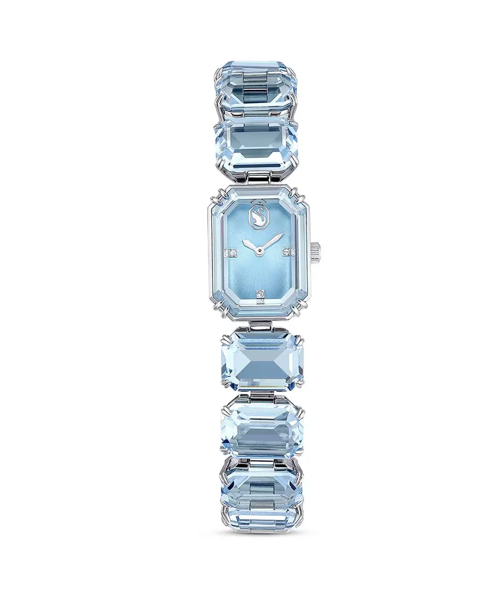 

Изысканные часы Millenia со стразами Swarovski, синий