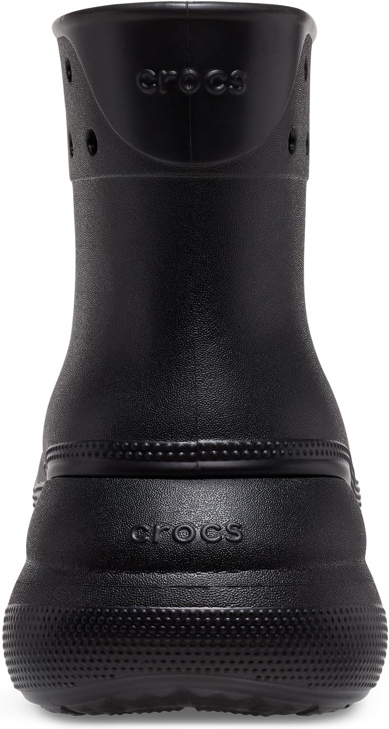 Унисекс резиновые сапоги Crocs Crush на платформе, черные — фото 2