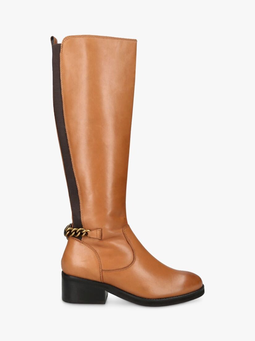 

Кожаные ботинки челси KG Kurt Geiger, коричневый тан