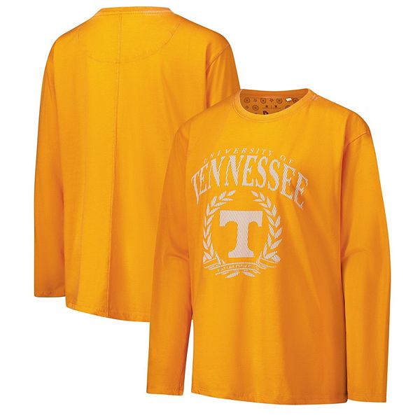 

Женская футболка с длинным рукавом Tennessee Orange Tennessee Volunteers Chandler Olive Leaf Arch Pressbox