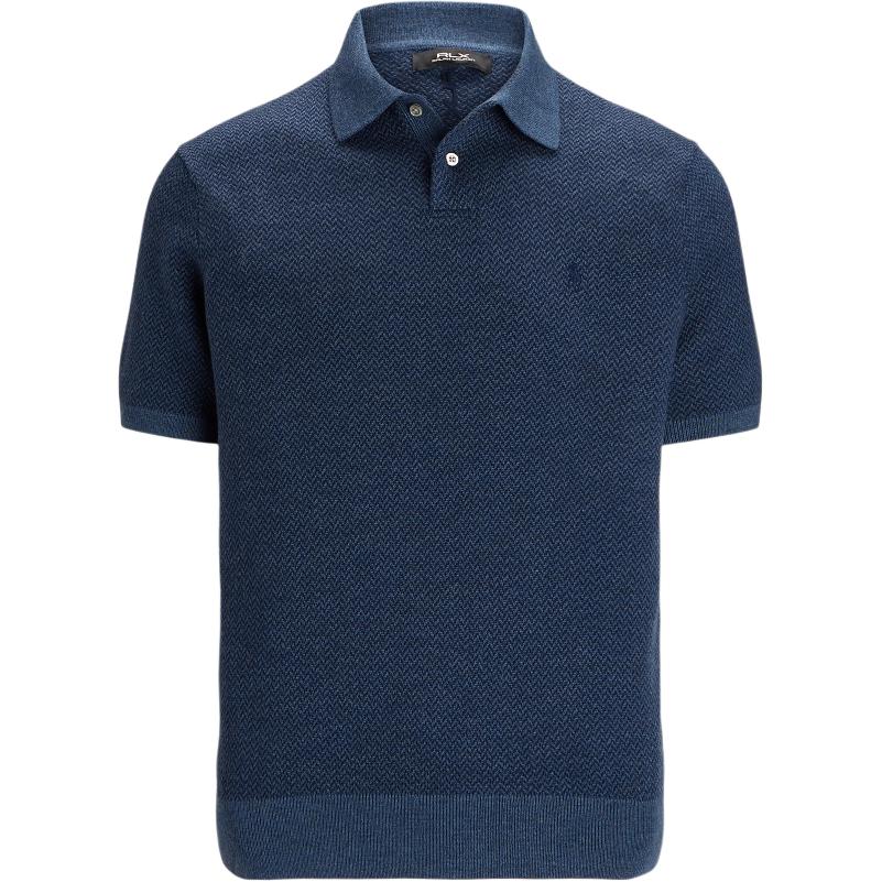 Polo Ralph Lauren Трикотажный свитер FW24 мужской темно-синий — фото 3