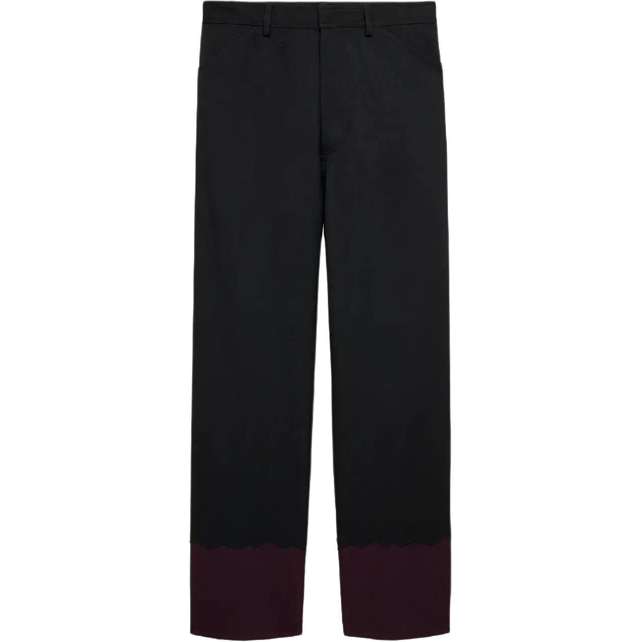 

Zara Мужские повседневные брюки Stefano Pilati, черные, умеренно прямого кроя