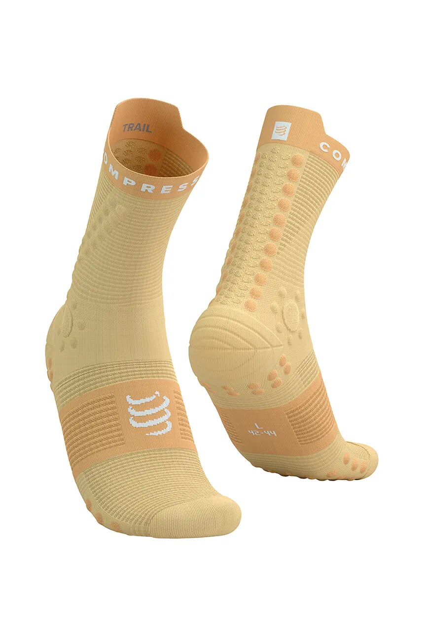 

Носки Pro Racing v4.0 Trail Compressport, бежевый