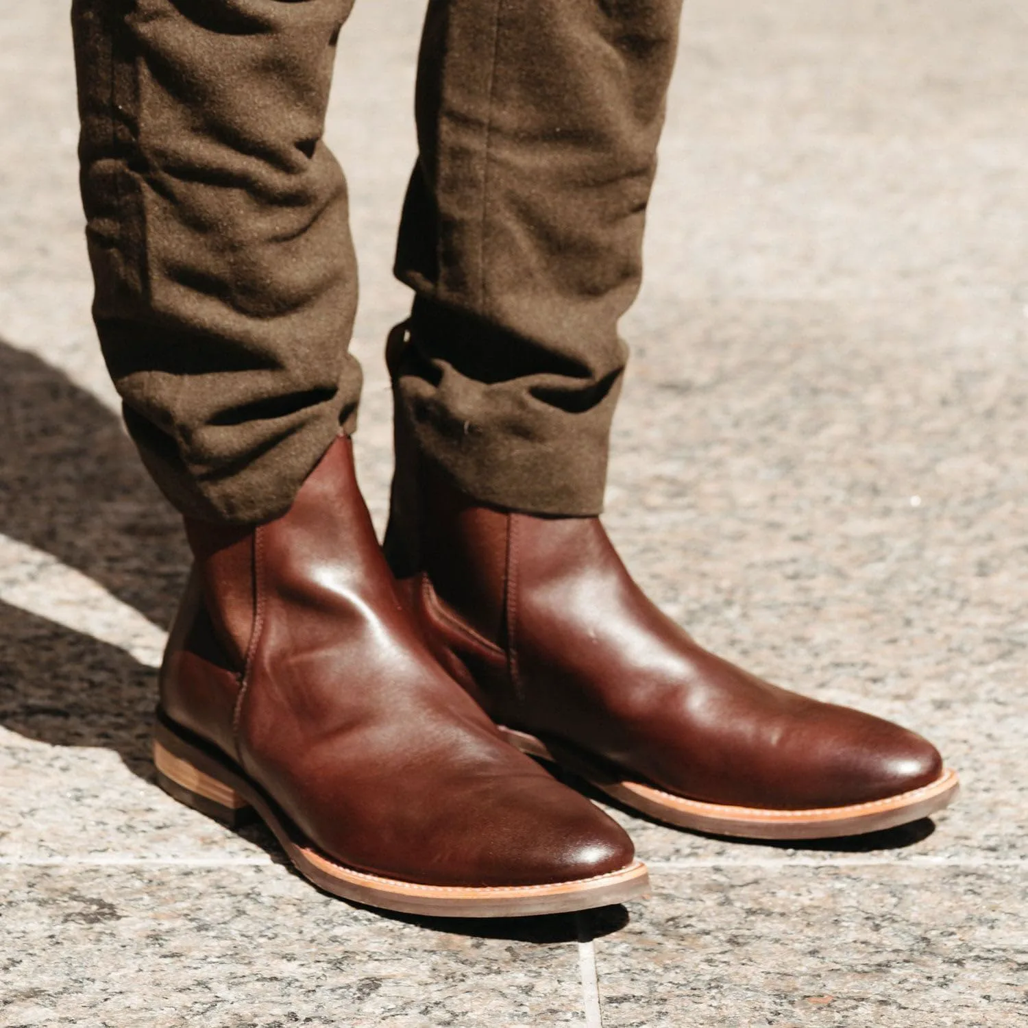 Андрес Ручной Работы Ботинки Chelsea Statement A1003 Andres Handcrafted Boots — фото 3