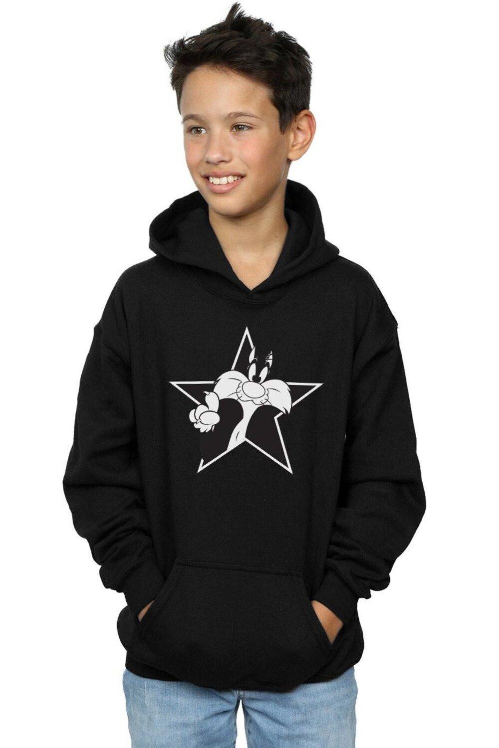 

Толстовка Sylvester Mono Star Looney Tunes, черный