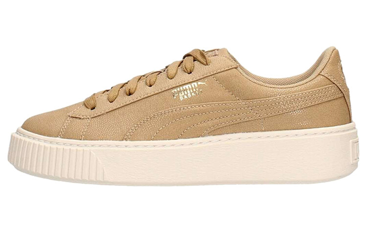 

Кроссовки PUMA Basket Platform Cv 'Wheat White' Women's