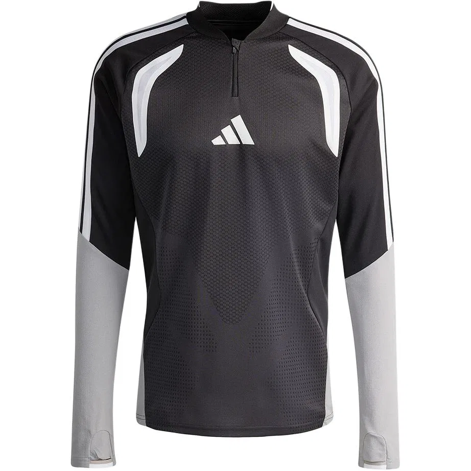 Футболка мужская Stand Collar Moderate, черная Adidas, Black