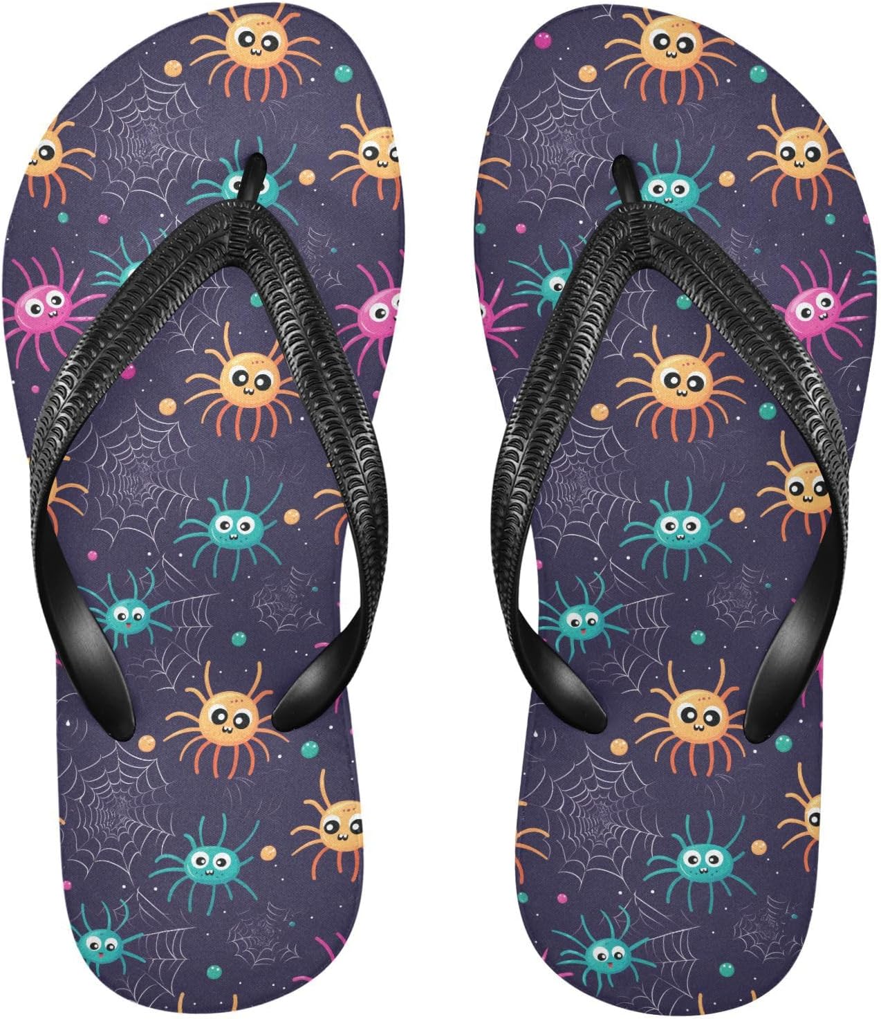 

Шлепанцы MNSRUU для женщин и мужчин, Spiders I 3046