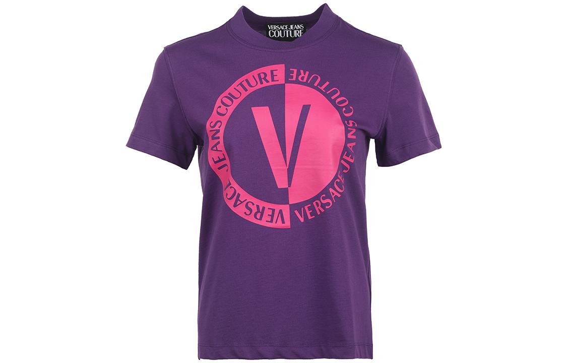 

VERSACE JEANS COUTURE Футболка SS23 Women's Dark Purple