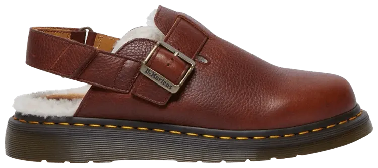 

Кроссовки Dr. Martens Jorge 2 Suede Slingback Mule, коричневый