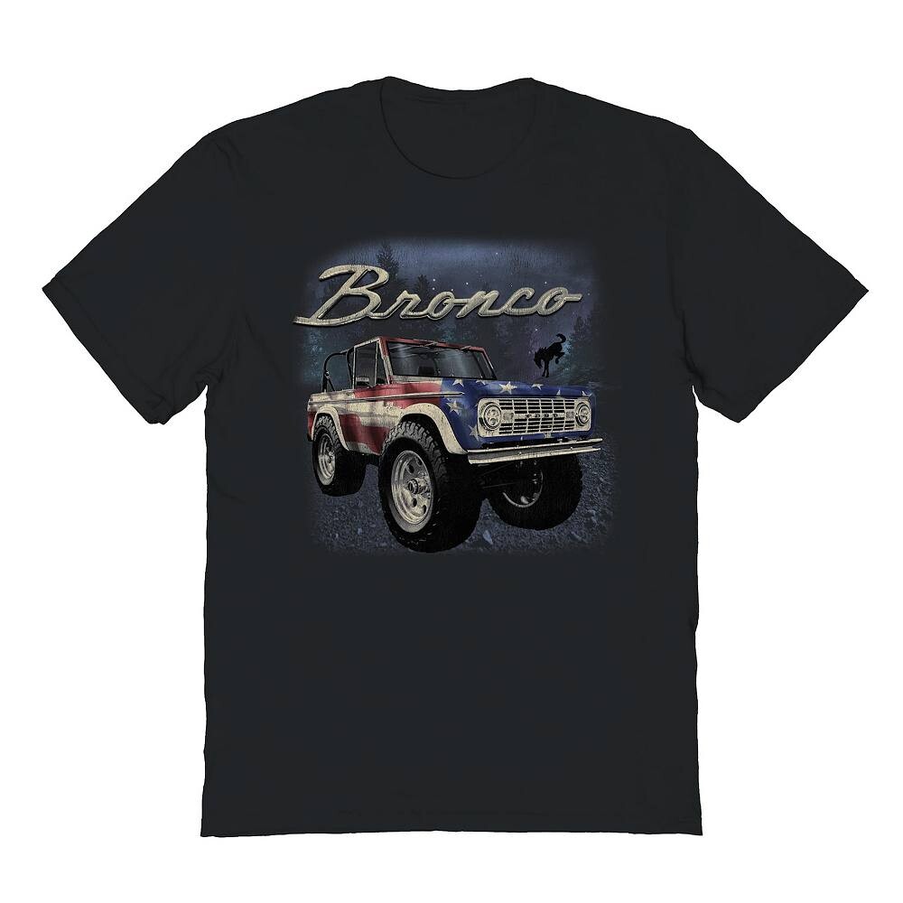

Мужская футболка Bronco Country с рисунком Licensed Character, черный