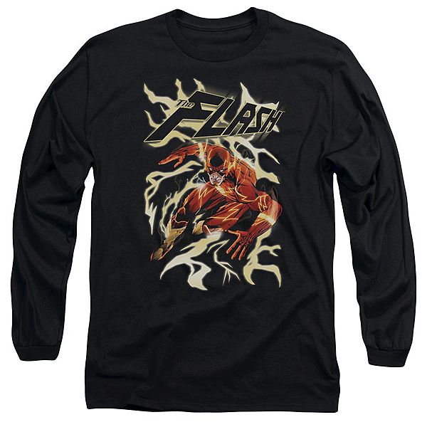 

Футболка с длинным рукавом Justice League of America Electric Run Licensed Character