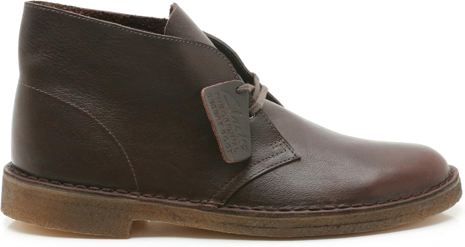 Мужские ботинки Clarks Desert Boot 261382 Chukka, Ebony Vintage Leather — фото 2