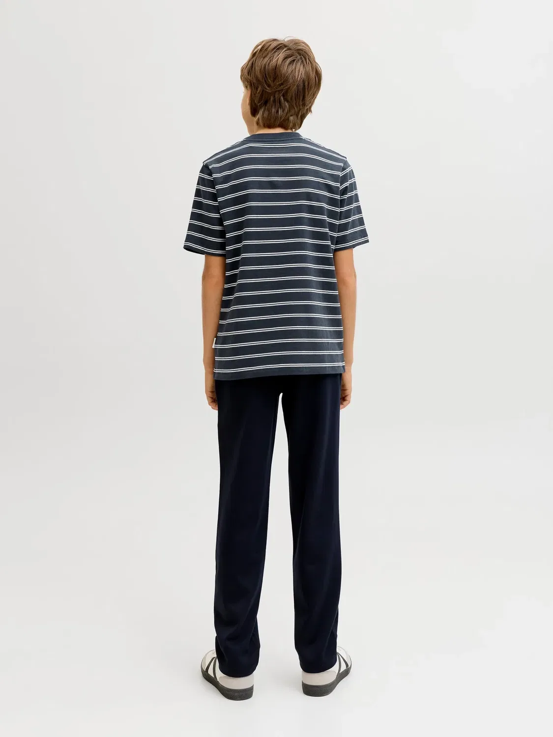Футболка полосатая JACK & JONES Junior, sky captain — фото 4
