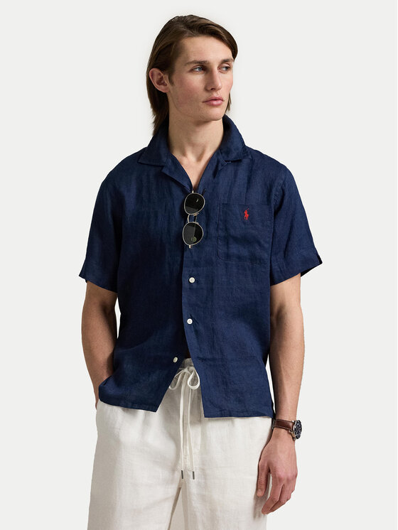 

Рубашка классического кроя 710966421001 Polo Ralph Lauren, синий
