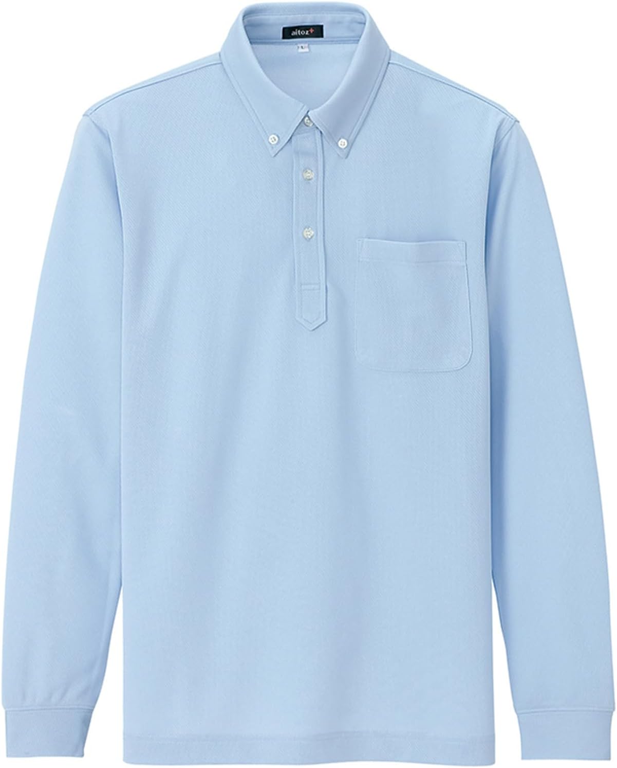 

Поло Aitos 10598, влагоотводящая, быстросохнущая, с длинным рукавом, на пуговицах, с дезодорирующим эффектом Aitoz