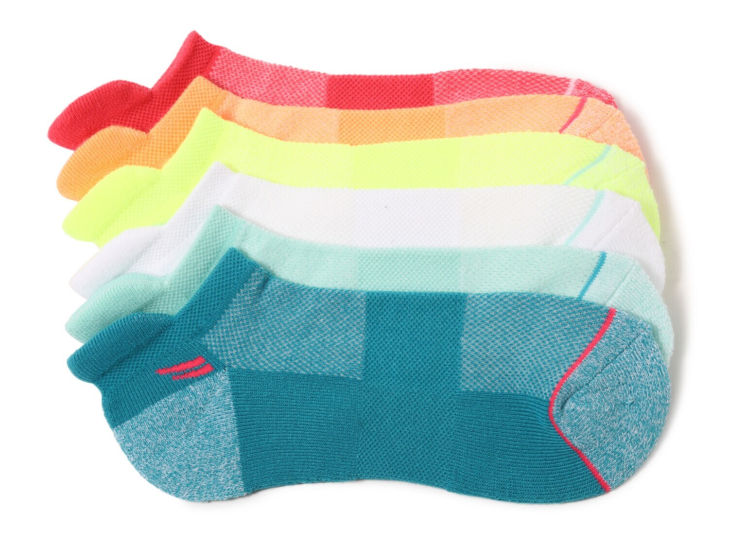 

Носки спортивные детские Mix No. 6 Athletic No Show, 6 штук, multicolor