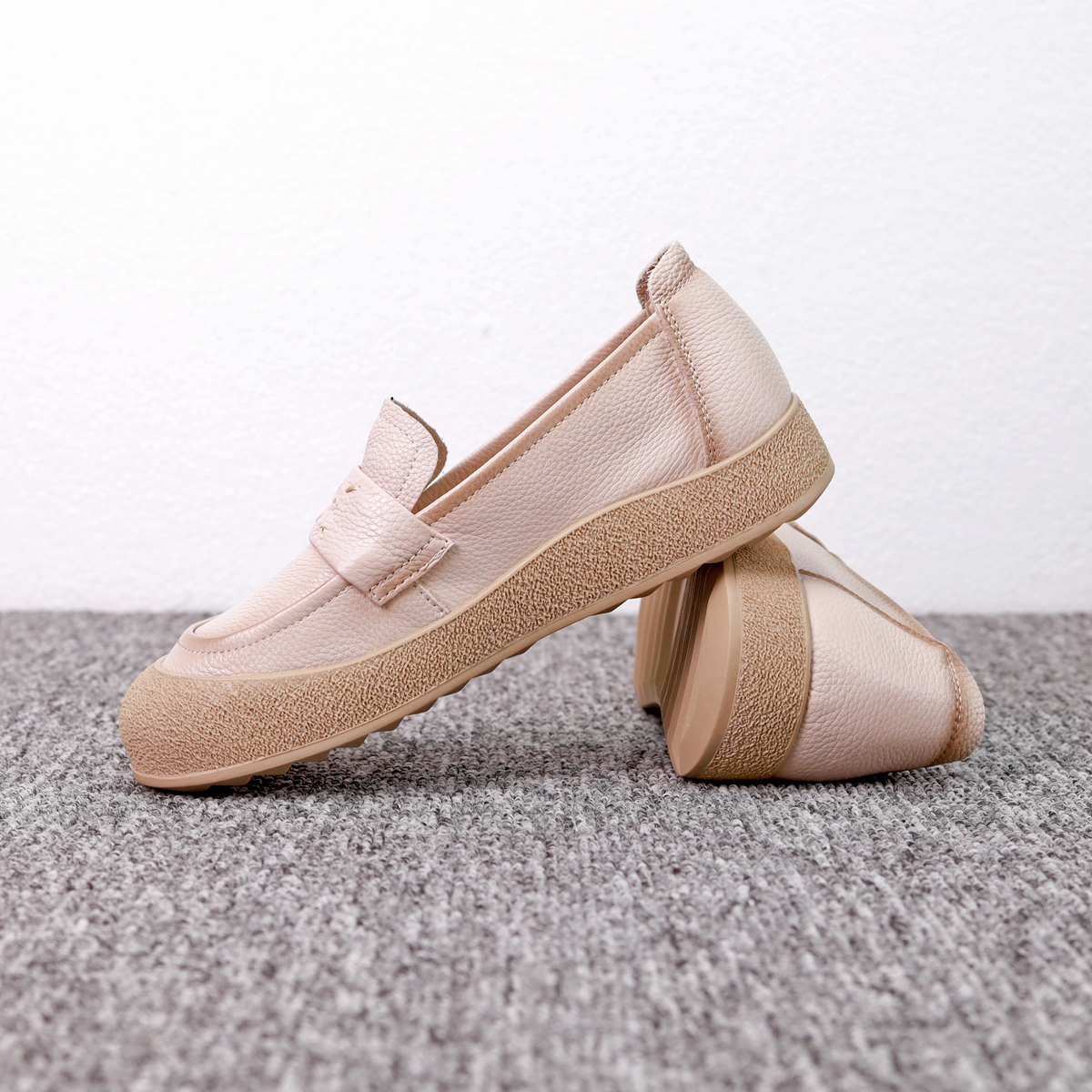 Banas Женские повседневные туфли бежевые, цвет Beige — фото 4