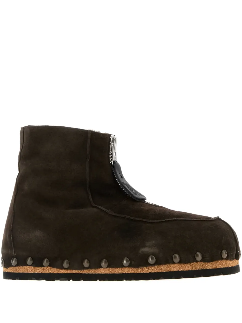 

Замшевые ботильоны на молнии Magliano, коричневый