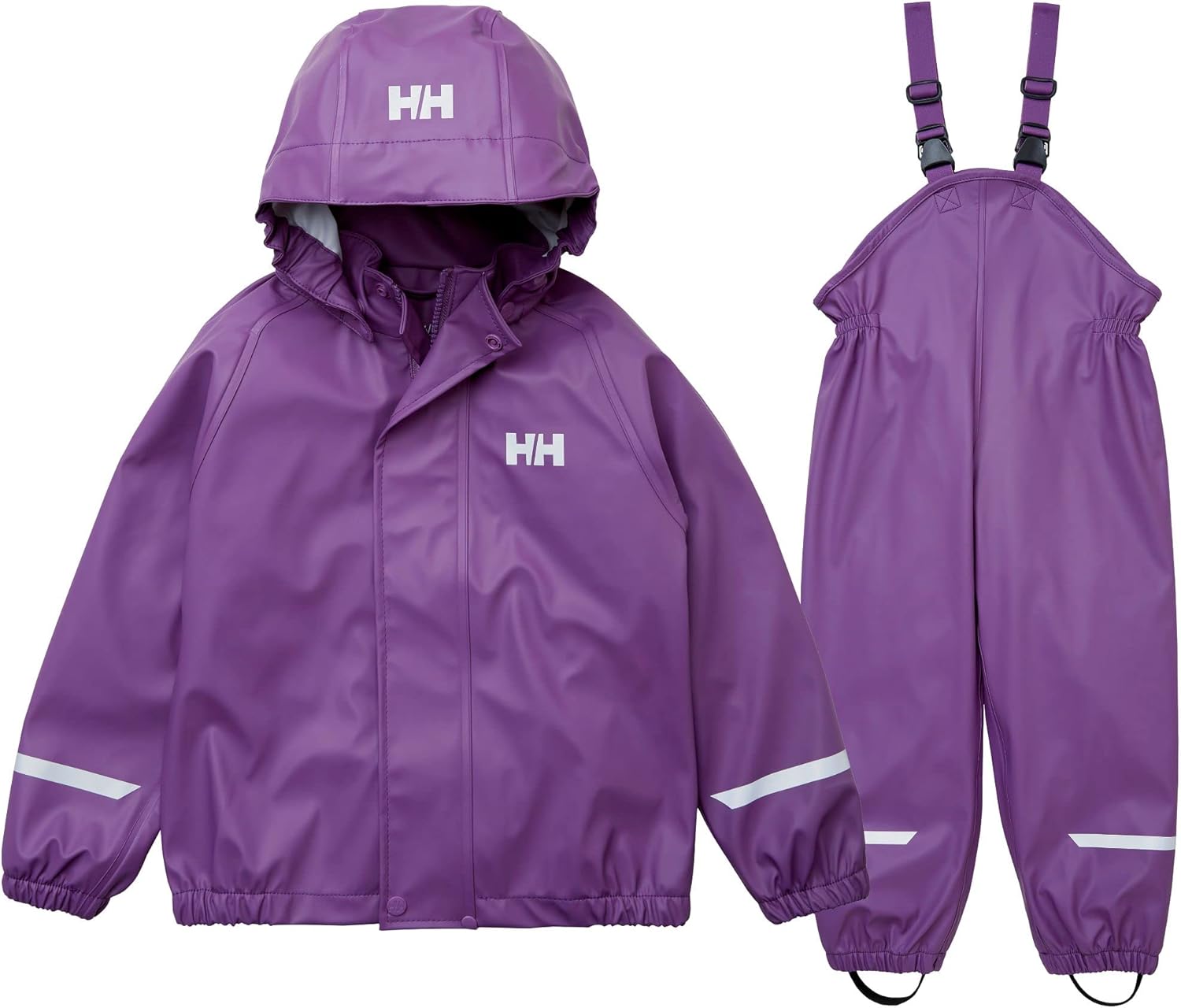 

Helly-Hansen унисекс-детский детский дождевик New Bergen Pu Helly Hansen, 678 Crushed Grape