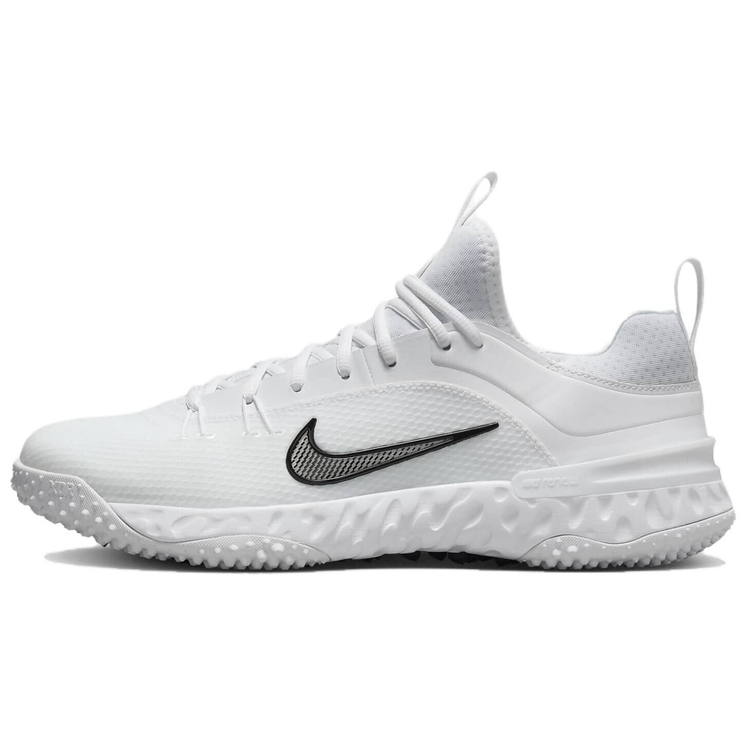 

Кроссовки Nike Huarache 9 Elite TF LAX 'White Black', белый