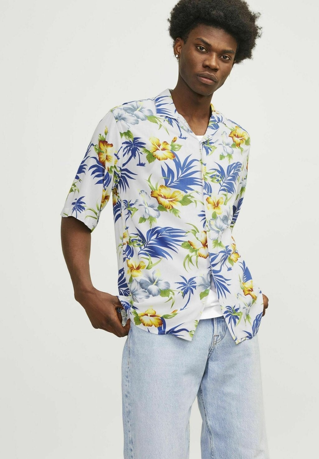 

Рубашка RELAXED FIT Jack & Jones, цвет cloud dancer