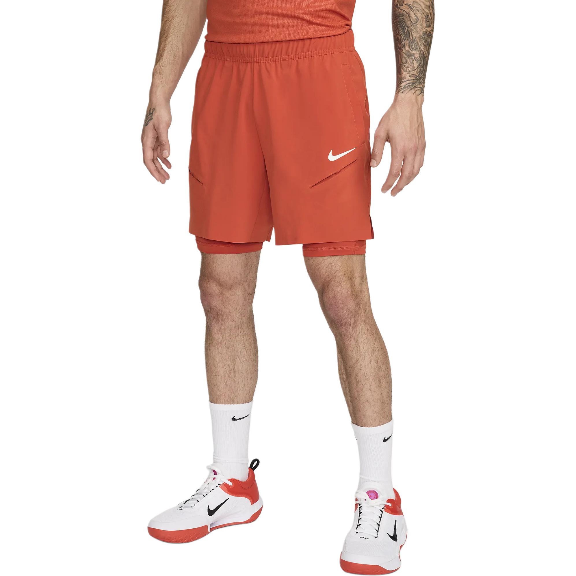 

Мужские теннисные шорты Court Slam Dri-FIT Nike, Rusty